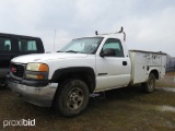 2001 GMC 2500 Truck, s/n 1GD6L24U812281679: Knapheide Tool Body, 299K mi.,