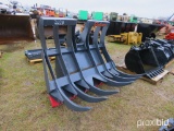 Stacking Rake for Rubber-tired Loader: ID 42369