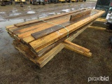 (2) Pallets of Approx 140 Boards of Rough Cut Lumber: Mixed 1x6, 1x8, 1x12,