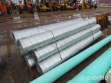 7 pcs of Alum. Spiral Duct Pipe: ID 30224