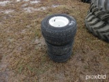 (3) Golf Carts Tires and Rims