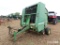 John Deere 530 Round Baler, s/n E00530X655963 w/ Monitor & Hitch: ID 42280