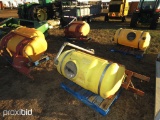 (4) Sprayer Tanks w/ Brackets: ID 43032