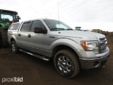 2013 Ford F150 XLT Pickup, s/n 1FTFW1EF3DFB63935: Covered Bed, 284K mi., ID