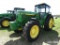 John Deere 4960 MFWD Tractor, s/n RW4960P005911: Cab, Rear Duals, 200 hrs o