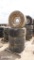 (4) Used 445/50R22.5 Tires