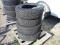 (4) Michelin LT245/75R17 Tires