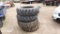 (4) Used 13.6x28 Tractor Tires