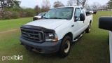 2004 Ford F250 Pickup, s/n 1FTNX20L94EC07017: Ext. Cab, Gas Eng., Odometer