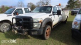2011 Ford F450 4WD Truck, s/n 1FD0W4HTBBEA76300: 4-door, Auto, Front Winch,