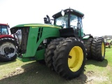 John Deere 9410R Tractor, s/n 1RW9410RC0P004045 (Salvage): Duals, Cab, Arti