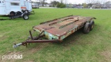 Shopbuilt 15' Trailer (No Title - Bill of Sale Only): Bumper-pull, Dovetail