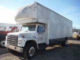 1984 International S1900 Box Van Truck, s/n 1HTLDUXP9EHA61034 (Inoperable -