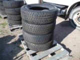(4) Michelin LT275/70R18 Tires