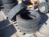 (3) 225/70R19.5 Tires