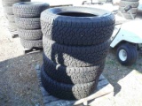 (4) Goodyear Wrangler LT275/65R20 Tires