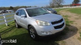 2009 Chevy Traverse SUV, s/n 1GNER23DX9S101481: 4-door, Odometer Shows 207K