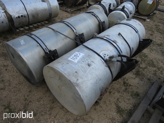 (2) Aluminum Tanks