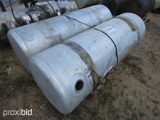 (2) Aluminum Tanks