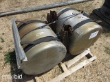 (2) Aluminum Tanks