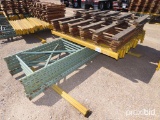 40' Long x 14.5' Tall Warehouse Racking containing (5) 8' Bins