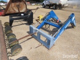 BushHog 2845QT Front Loader, s/n 12-03157 w/ Hay Spear