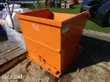 Unused 2021 Greatbear Self-dumping Hopper: 1 cu yd, Forklift Pockets