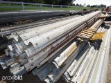 (1) Bundle of Approx. 500' Bridge Guard Rails: All lots are pictured but on