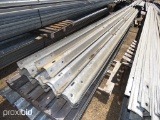 (1) Bundle of Approx. 500' Bridge Guard Rails: All lots are pictured but on