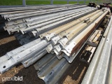 (1) Bundle of Approx. 500' Bridge Guard Rails: All lots are pictured but on