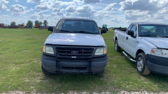 2003 FORD F150 REGULAR CAB, FWD, WHITE, 212,896mi.  s/n 1FTRF18LX3NB12127