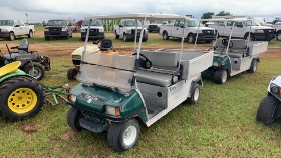 CLUB CART TURF CARRY ALL 2 CART S/N RG1108-176239 HOURS AS SHOWN 3707