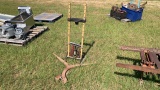 Pair of sweep legs & 6 ton mini log splitter