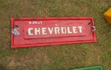 METAL CHEVROLET TAILGATE