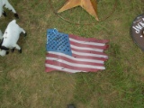 METAL AMERICAN FLAG SIGN