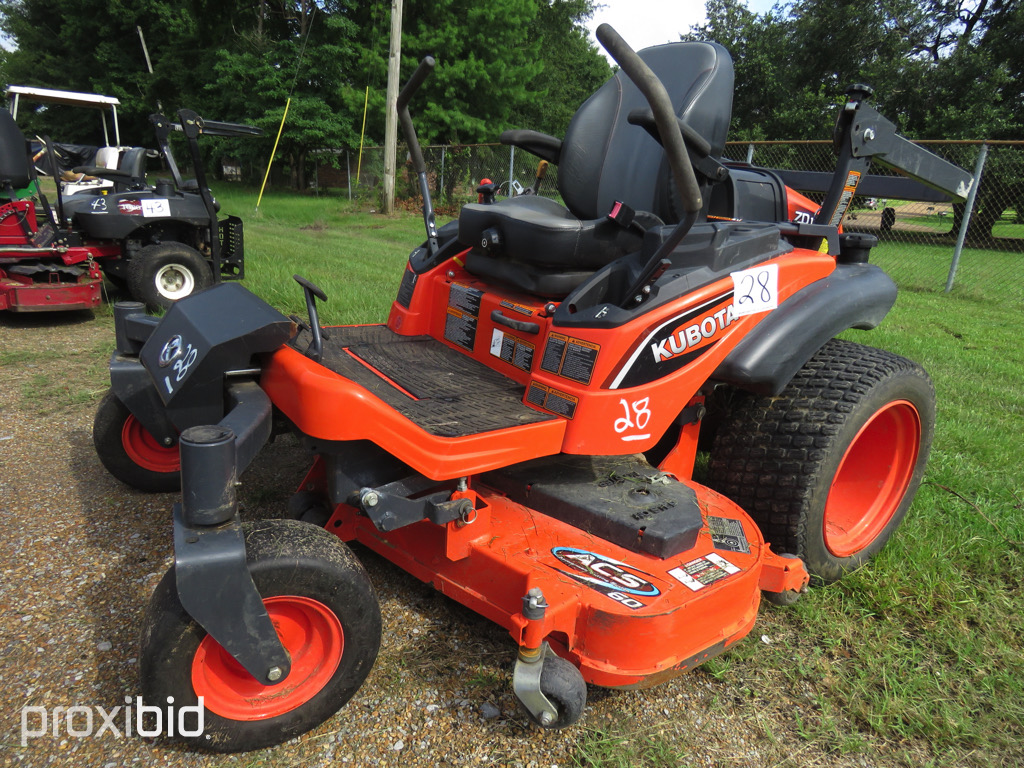 貧乏人 Kubota ZD1211 Zero-turn Mower, s/n 27152: 60