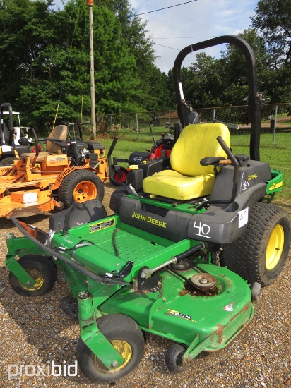 John Deere 757 Ztrak Zero-turn Mower, s/n TC0757B040109: 25hp JD V-Twin Gas