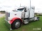 2015 Peterbilt 389 Truck Tractor, s/n 1XPXDP9XXFD258392: 550 Paccar, 18-sp.