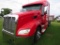 2013 Peterbilt 587 Truck Tractor, s/n 1XP4A49X8DD200854: T/A, Sleeper, Cumm