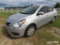 2015 Nissan Versa SV Sedan, s/n 3N1CN7AP3FL844129: Auto, Odometer Shows 105