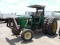 John Deere 6200 Tractor, s/n L06200H152301 (Salvage): Runs, Bad Transmissio