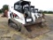 2016 Bobcat T590 Skid Steer, s/n ALJU19140: Rubber Tracks, Meter Shows 2967