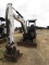 2015 Bobcat E32i Mini Excavator, s/n AUYJ11293: Meter Shows 2235 hrs
