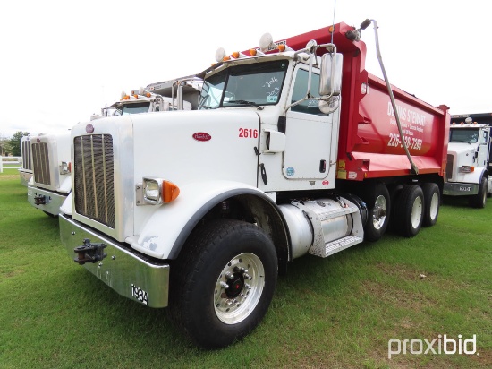 2016 Peterbilt 367 Tri-axle Dump Truck, s/n 2NPSX7TXXGM339134 (Title Delay)