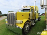 2015 Peterbilt 389 Truck Tractor, s/n 1XPXD49X5FD265684: Stand Up Sleeper,