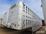 1992 Wilson 53' Cattle Trailer, s/n 1W1UCR2F3ND514543: Model PSDCL-302