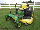 John Deere Z445 EZ Trak Zero-turn Mower, s/n M0Z445R081228: Kawasaki Eng.,