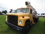 1984 International F1954 Boom Truck, s/n 1HTLKTVRXEHA64139: Int'l Diesel En