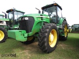 2007 John Deere 7830 MFWD Tractor, s/n RW7830D006201: C/A, QC, 3PH, 1000 rp