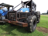 New Holland TS6030 MFWD Tractor, s/n N50421M: Forestry Pkg., Cable Winch, 3